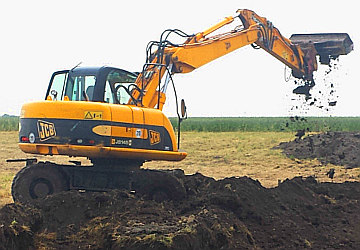 Bagger- und Erdarbeiten